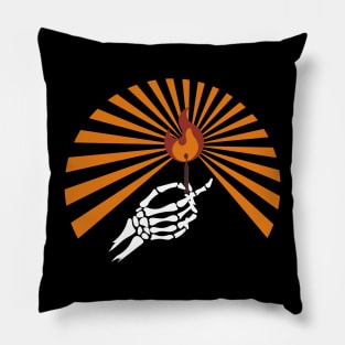 Fires of Mortality Pillow