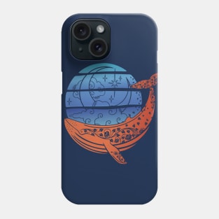 Whale Between The Stars Phone Case