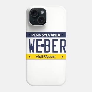 Pennsylvania Weber Grill vanity license plate Phone Case