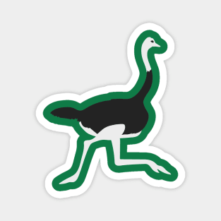 Ostrich running Magnet