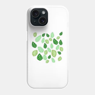 Leaves print Phone Case