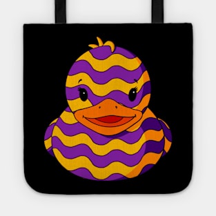 Wavy Egg Rubber Duck Tote