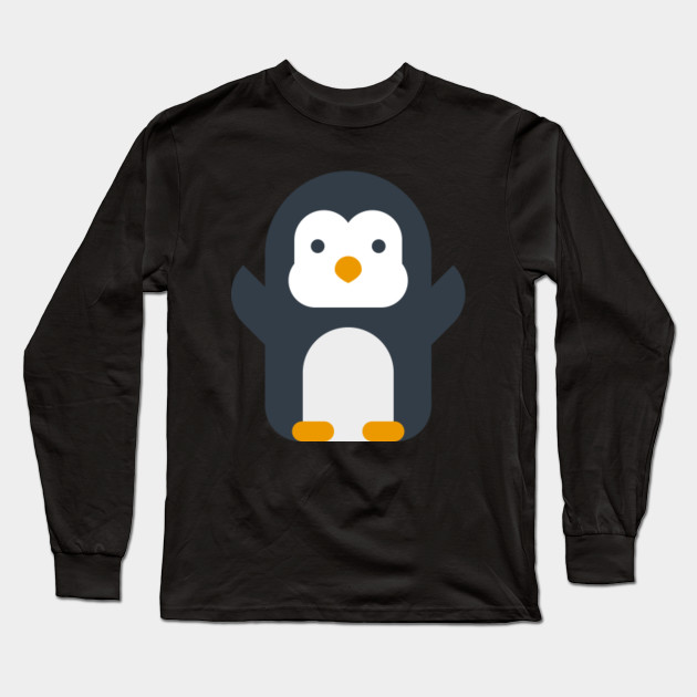 cute penguin design best for penguin lover penguin long sleeve t