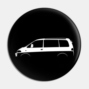 Mitsubishi Delica Space Gear (1994) Silhouette Pin