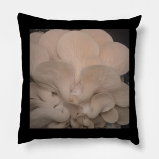 Oyster Mushroom Gill Cluster Pillow