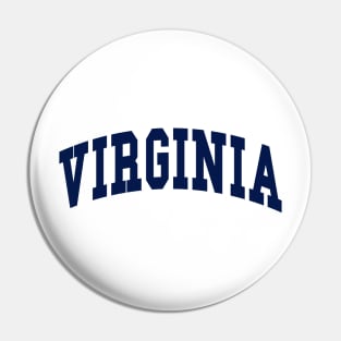 Virginia - jersey college university font text letters football baseball christmas birthday gift letters text basketball softball volleyball hockey love fan player gift for men women kids mothers fathers day dad mom vintage retro city state name Pin