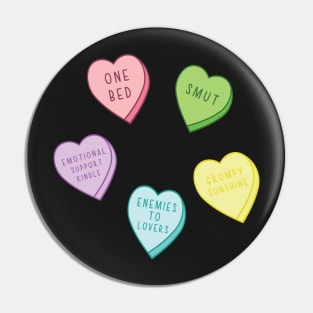 Bookish Candy Heart Tropes Book Lover Heart Colors Book Aesthetic Bookish Pack Bookish Kindle Pin