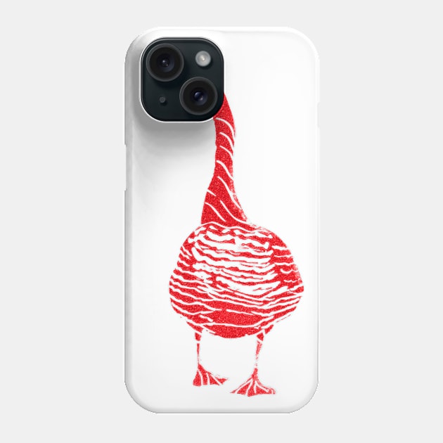 Red goosey goose Phone Case by Lucy J