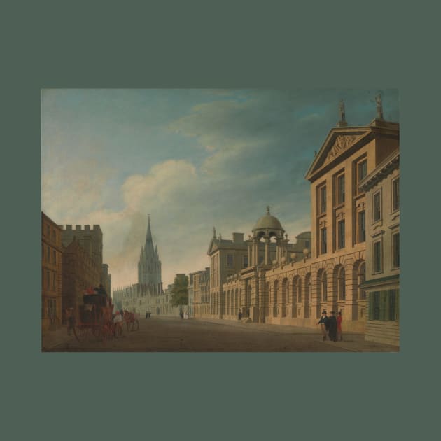 High Street, Oxford by Thomas Malton the Younger by Amanda1775