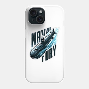 Submarine, Naval Fury Phone Case