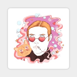 Psychedelic Hux Magnet