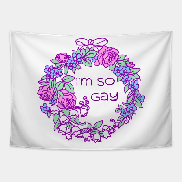 I'm So Gay Tapestry by FabulouslyFeminist