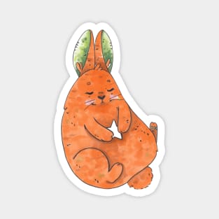 carrot rabbit Magnet