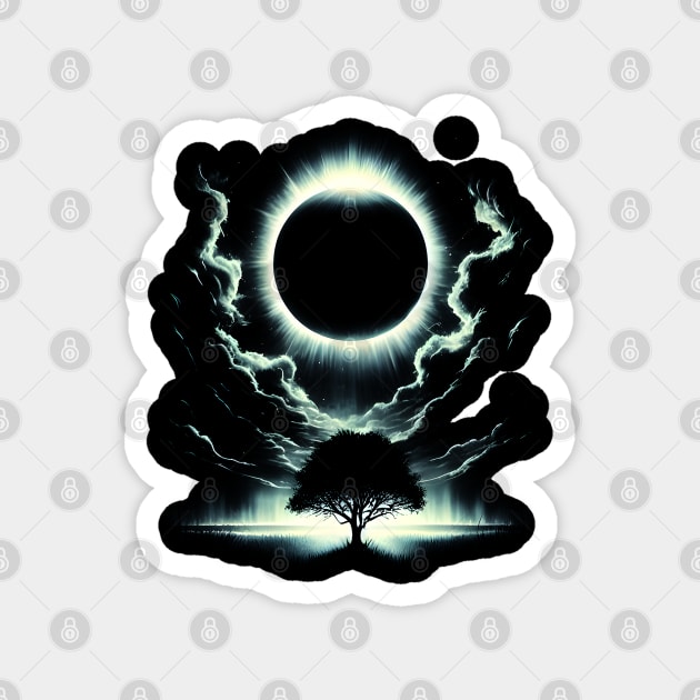Celestial Serenity Magnet by MakerMind8.2