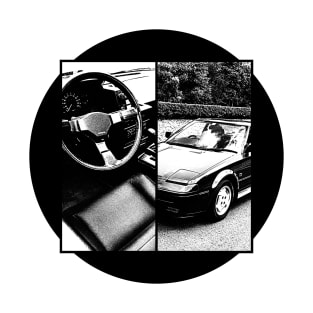 TOYOTA MR2 MK1 Black 'N White 5 T-Shirt