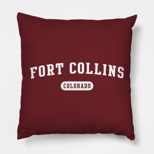 Fort Collins, Colorado Pillow