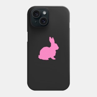 Pink Hearts Show Rabbit - NOT FOR RESALE WITHOUT PERMISSION Phone Case