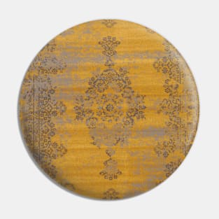 Mustard antique rug Pin