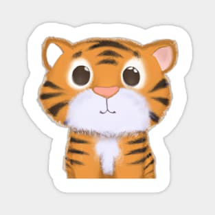 Cute Tiger Magnet