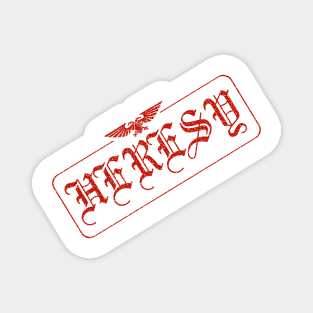 The Stamp of Heresy Magnet