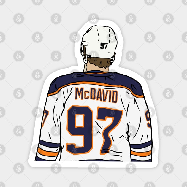 Connor McDavid Back-To Magnet by rattraptees