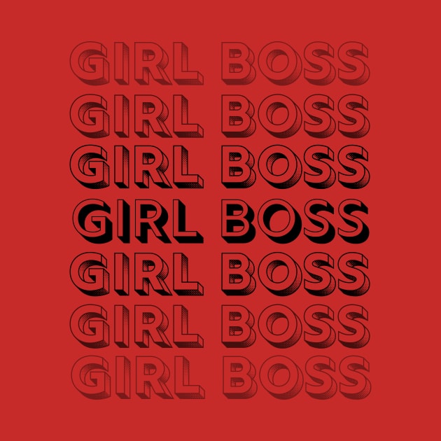 Boss babe, girl boss, women entrepeneur by twentysevendstudio