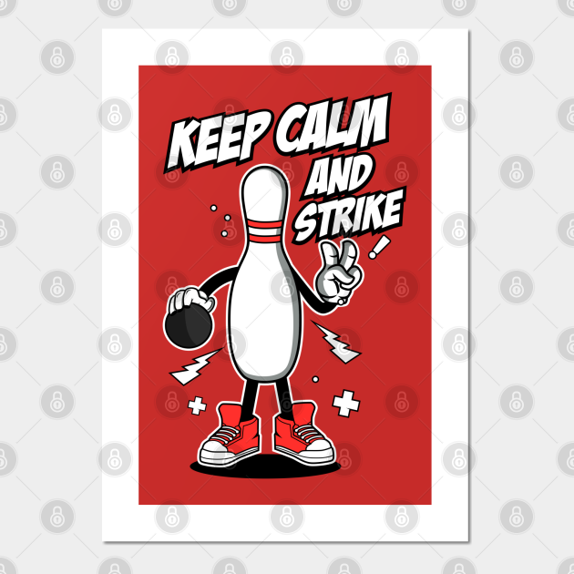 BOWLING CARTOON - Funny Cartoon - Posters and Art Prints | TeePublic BOWLING CARTOON - Funny Cartoon - Posters and Art Prints | TeePublic