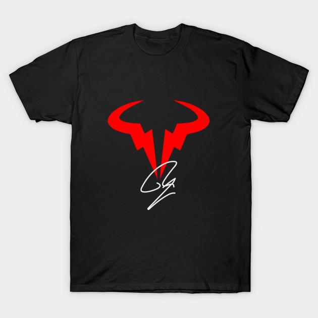 Rafael Nadal Logo Tennis - Rafael Nadal - T-Shirt | TeePublic