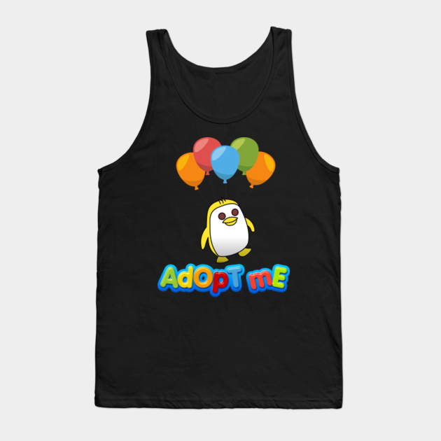 roblox adopt me golden penguin adopt me tank top teepublic