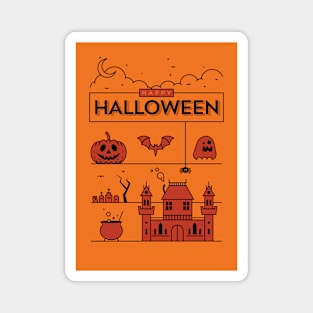 Halloween Design Magnet