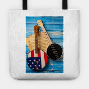 American Banjo With Black Banjo Tote