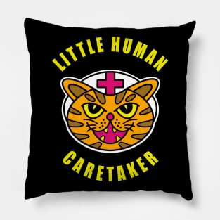 Pediatric Nurse Little Human Caretaker Pillow