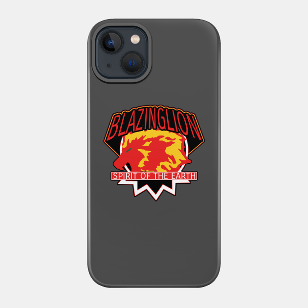 Blazing Lion Spirit - Power Rangers - Phone Case