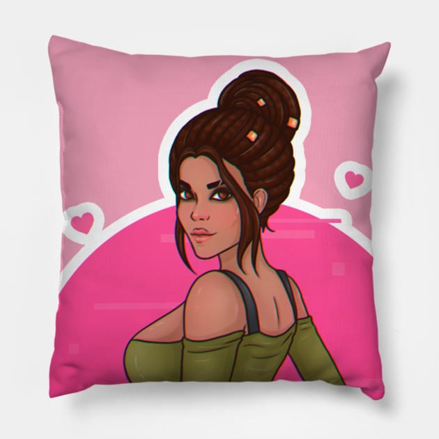 Panam Palmer Pillow by Purplehate