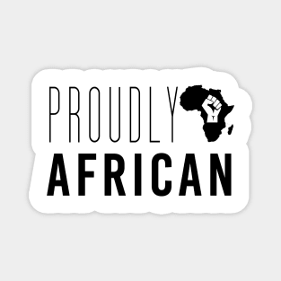 Proudly African Magnet