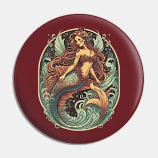 Mermaid Day – March Pin