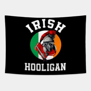 Saint Patricks day drink up bitches Irish hooligan Tapestry