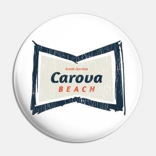 Carova, NC Summertime Vacationing Bowtie Sign Pin