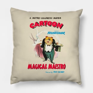 Tex Avery's Magical Maestro Movie Poster Pillow