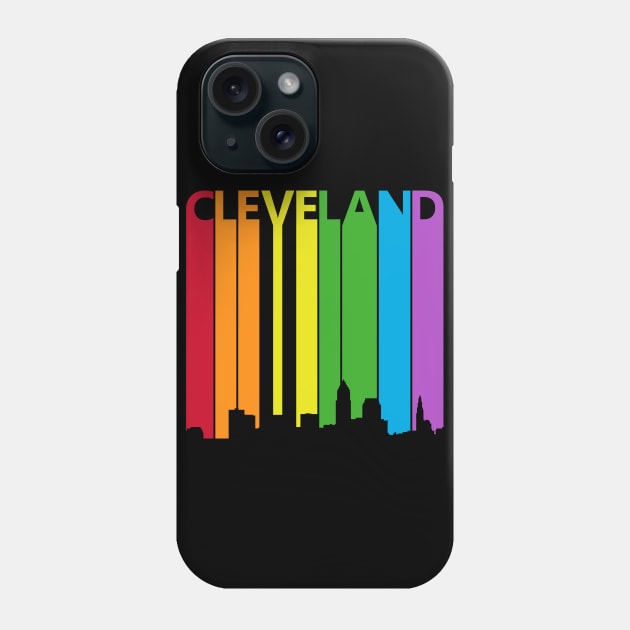 Cleveland Skyline LGBT Pride Phone Case by GWENT