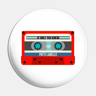 Patti Labelle Classic Cassette Tape Pin