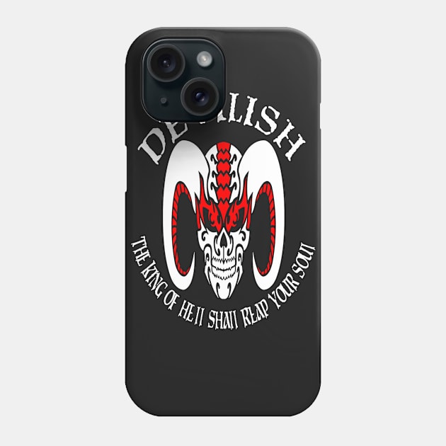 BDW DEVILISH Phone Case by BIG DAWG APPAREL