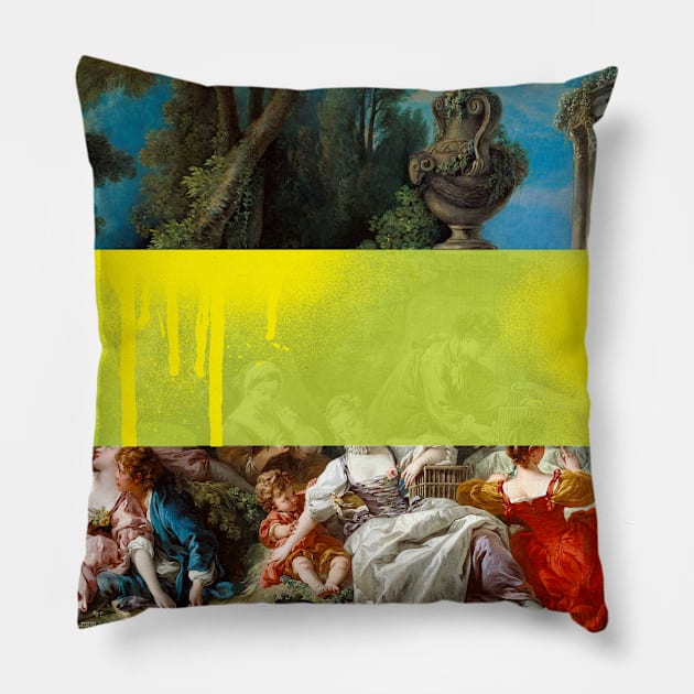 Perfect Pastorale Pillow by HAPPYOU