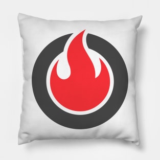 Inferno JS logo Pillow