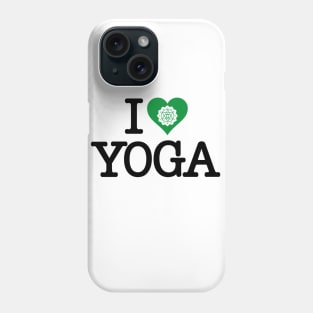 I Heart Chakra Yoga Phone Case