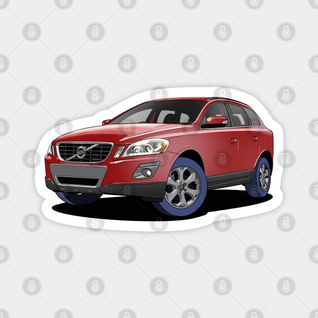 Volvo XC 60 Magnet by Webazoot