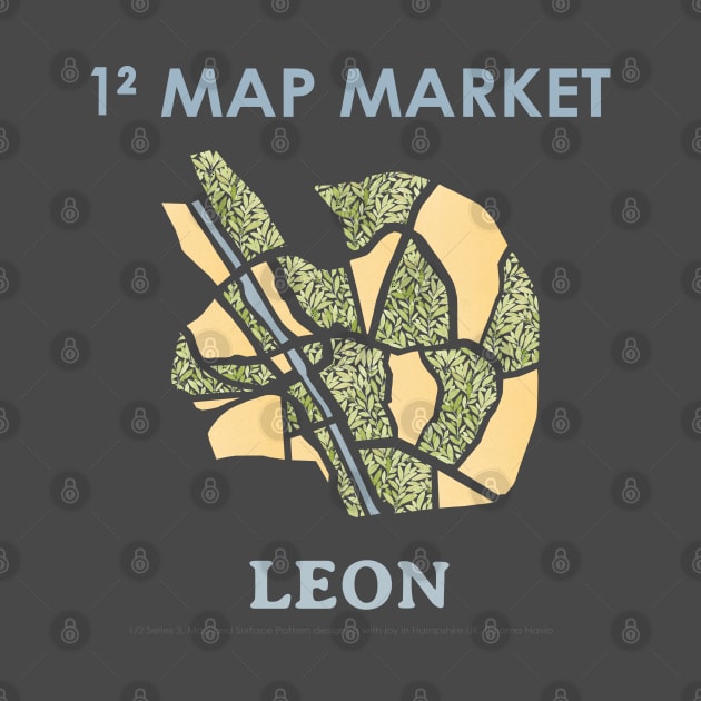 Leon Map - Pocket Size by Paloma Navio