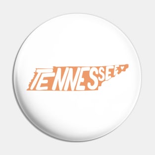 Tennessee Orange Bubble Outline Pin