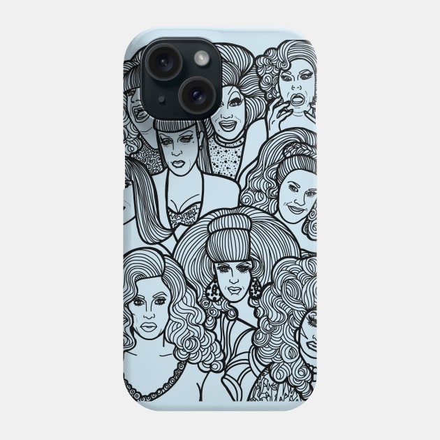 Drag ICONS Phone Case by COLORaQUEEN