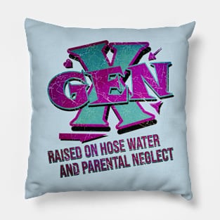 RAISED GEN X Pillow